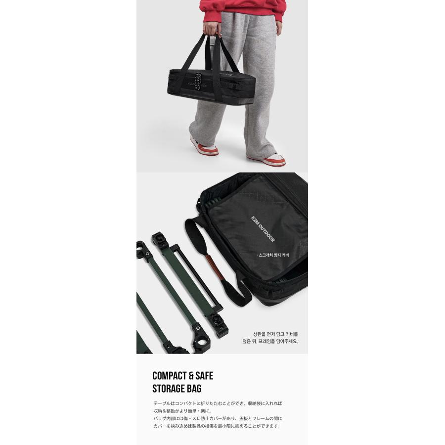 KZM OUTDOOR カズミ アウトドア フィールドトップストーブテーブル オリーブカーキ 折りたたみ 3段階 コンパクト 収納 アウトドア キャンプ 収納袋 イベント |  | 11
