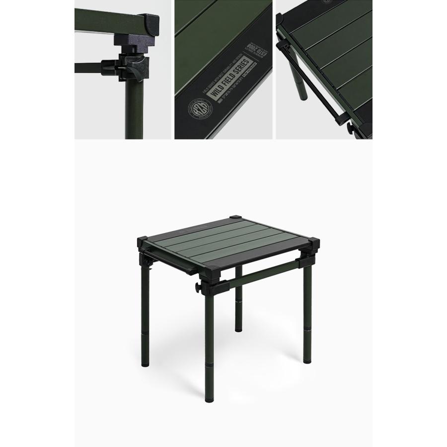 KZM OUTDOOR カズミ アウトドア フィールドトップストーブテーブル オリーブカーキ 折りたたみ 3段階 コンパクト 収納 アウトドア キャンプ 収納袋 イベント |  | 04