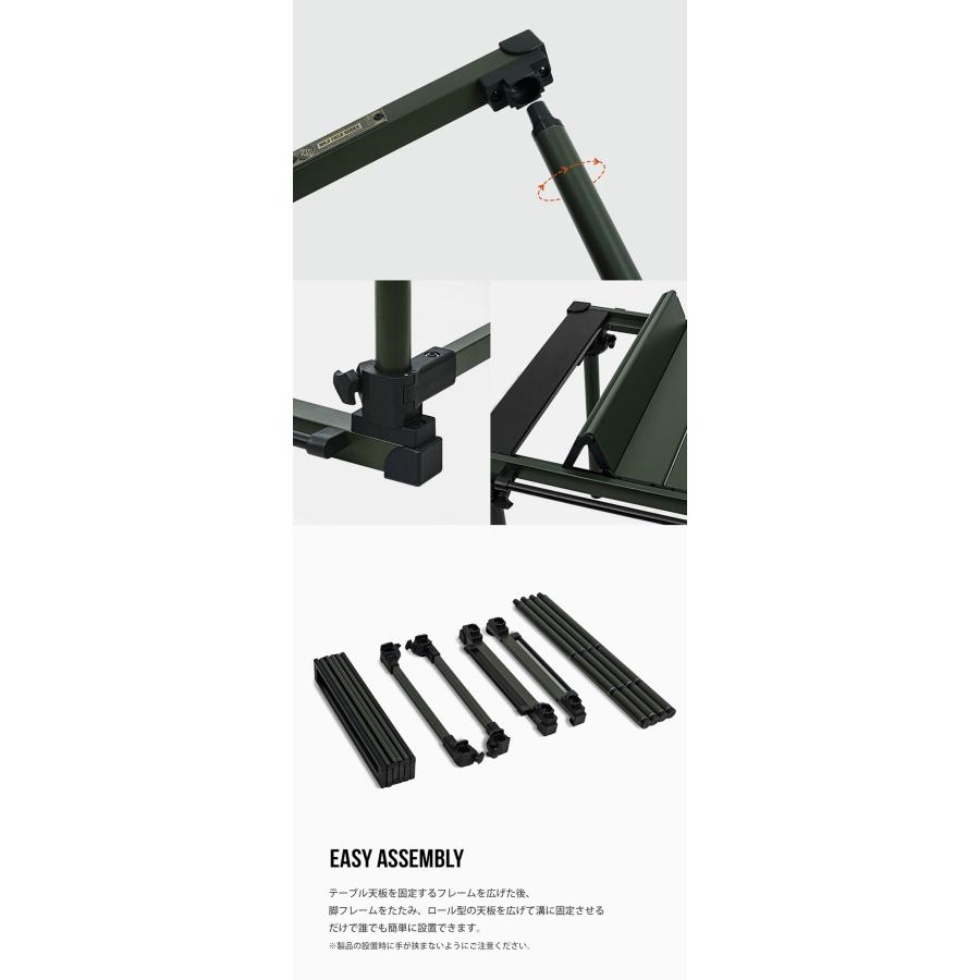 KZM OUTDOOR カズミ アウトドア フィールドトップストーブテーブル オリーブカーキ 折りたたみ 3段階 コンパクト 収納 アウトドア キャンプ 収納袋 イベント |  | 07