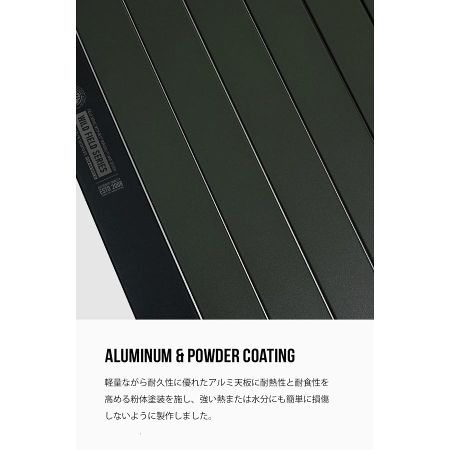 KZM フィールドトップテーブル Sサイズ 折りたたみ 3段階 コンパクト 収納 アウトドア キャンプ 収納袋 便利 イベント 夏 フェス レジャー 防災 避難用 おしゃれ |  | 06