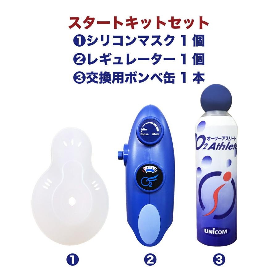 ユニコム UNICOM 02Athlete 交換用ボンベ缶 便利な詰め替え用 【2本セット】 登山用 防災用 軽量 携帯に便利 コンパクト酸素吸入 花粉対策 鼻詰まり 携帯酸素 |  | 03