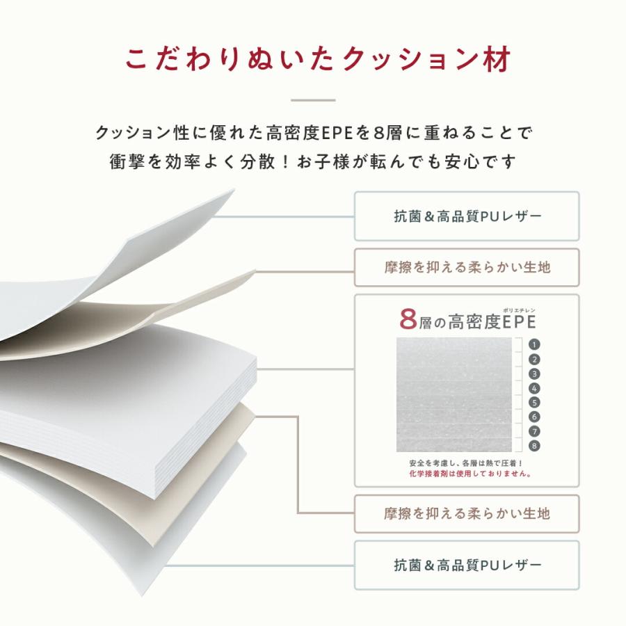 抗菌プレイマット CLEAN  160×200×4cm 抗菌 プレイマット ベビー 折りたたみ シームレス 赤ちゃん リビング 防音 防水 おしゃれ  マット クッションマット |  | 07