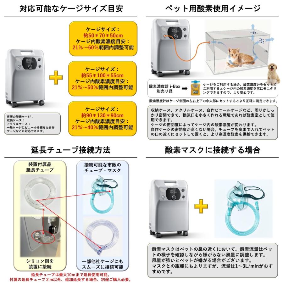 ペット用酸素 日本国内メーカー 安心1年保証 100V 高濃度酸素 ペット用酸素 日本国内メーカー 安心1年保証 100V 高濃度酸素