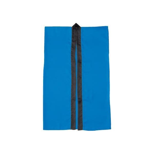 アーテック サテン製はっぴ/法被 (Lサイズ) ロング丈 袖なし ハチマキ付き ブルー(青) (×40) 舟型トート