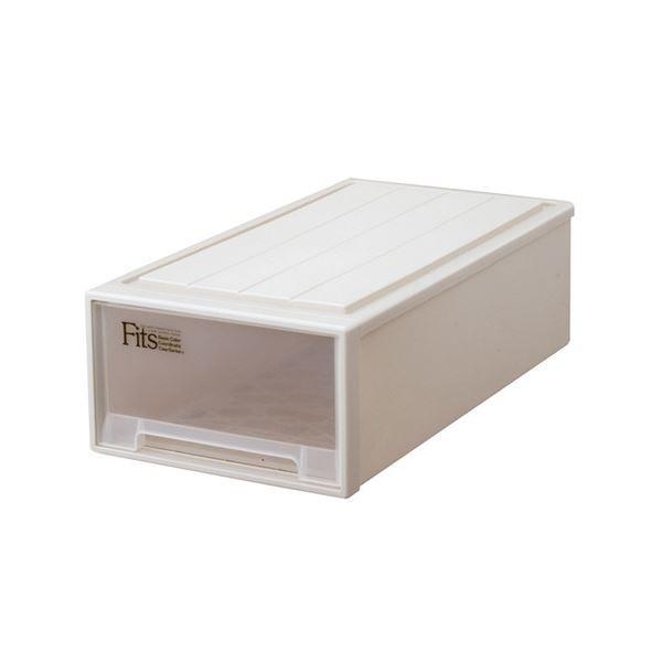 (まとめ) 天馬 Fits フィッツケース ロング W390×D740×H230mm カプチーノ F39MCAP 1個 (×2)