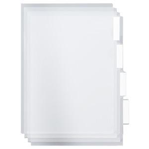 ご購入の まとめ ニックス クリアファイル インデックス付クリアホルダー Msichya4 山ずれ4山インデックス付 Msichya4 1パック 3組 Ds Arinkurin Shop 正規版