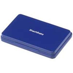 (お得セット×50) シヤチハタ スタンプ台 HGN3B 大形 藍