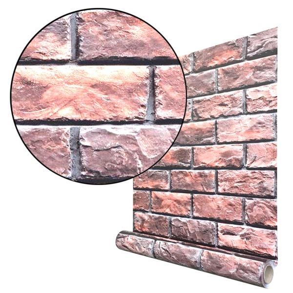 ウォジック 6m 壁紙 シール はがせる壁紙 おしゃれ リメイクシート プレミアムウォールデコシート Rwa103 赤系 Ds Arinkurin Shop 通販 Yahoo ショッピング