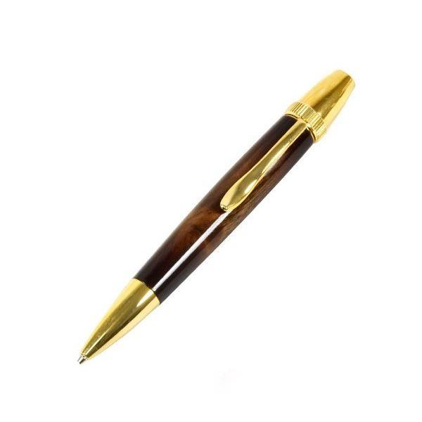 今ならほぼ即納！ サンバースト ボールペン/文房具 (胡桃 ウォールナット パーカータイプ) 芯：0.7mm 日本製 文具 『Air Brush Wood Pen』 万年筆