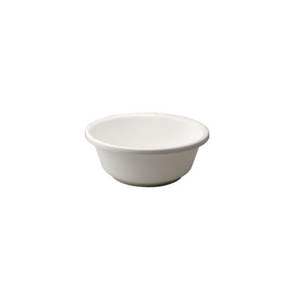 (40) シンプル 風呂桶/湯桶 (脚ゴム付き ホワイト) 27×10.2cm 材質：PP 『HOME＆HOME』