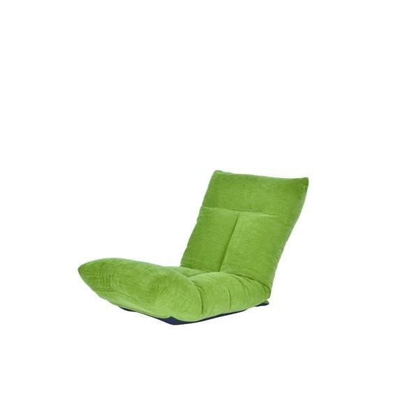 売れ筋新商品 日本製 足上げ リクライニング リラックス 座椅子 リヨン グリーン チェア用床保護マット