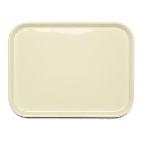 (30個セット) お盆 トレー 幅386mm ホワイト 耐熱温度140度 耐冷温度5度 電子レンジ対応 防滑加工 ピノ 角 キッチン 来客