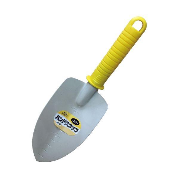 ガーデニング | (まとめ)浅香工業 FG ハンドスコップ プラ柄 イエロー(×50)