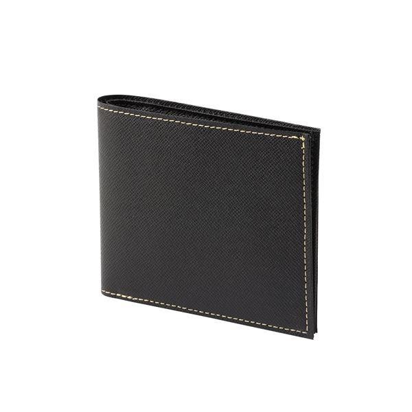【正規品直輸入】 FRUH(フリュー) 日本製 ブラック GL012LBK スマートウォレット 2つ折り 極薄 その他財布