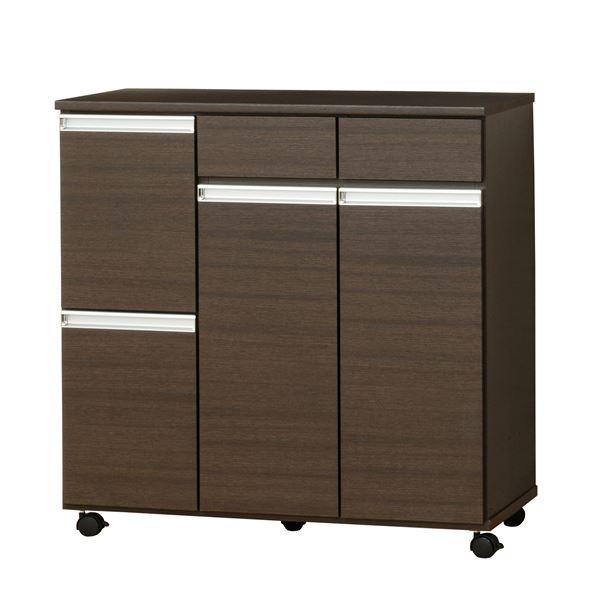 ゴミ箱 | ダイニング ダストボックス4D ブラウン (完成品)