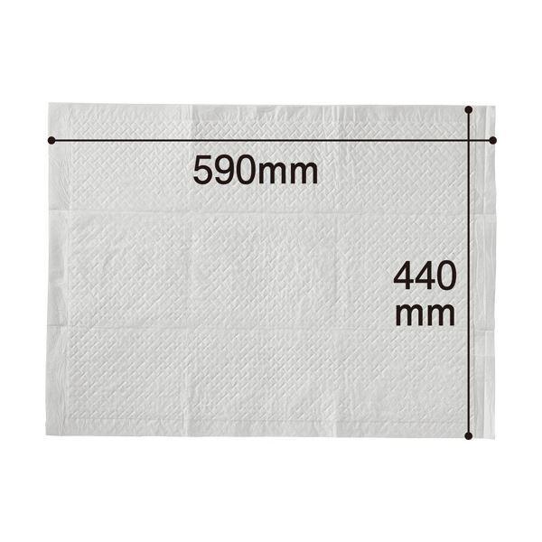 トイレ用品 サノテック 業務用吸水シート ワイド 440 590mm Szfw100 1パック 100枚 3