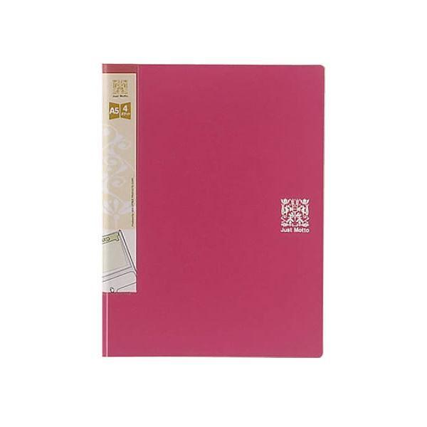 まとめ ライオン事務器 ポッケdeファイル A5 2ポケット ファイル マゼンタピンク 文具 Jd117 Arinkurin