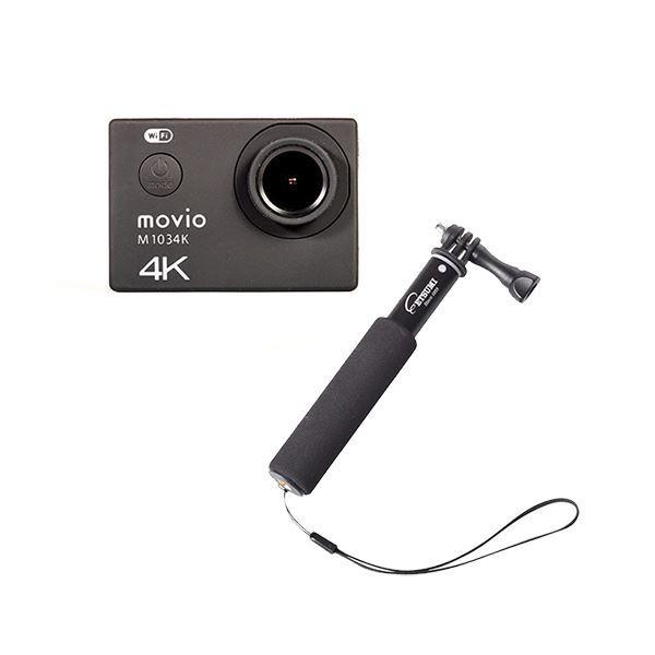 人気ブランド デジタルビデオカメラ Nagaoka Wifi機能搭載 高画質4k Ultra Hd アクションカメラ セルフィスティック M1034k Ve2248 人気ブランドを Esiba Tg