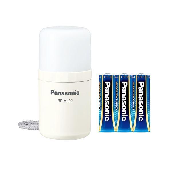 (まとめ) パナソニック LEDランタン 乾電池エボルタNEO単3形3本付 BFAL02KW 1個 (×5)