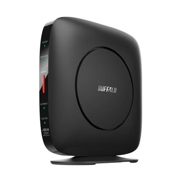 BUFFALO WiFi6対応ルーター ブラック WSR3200AX4SBK