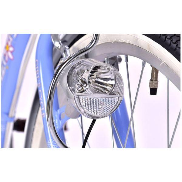 自転車(シティーサイクル) | M804F 子供用自転車24・6SP・オートライト ラベンダーブルー mm 自転車 シティーサイクル M804F 子供用自転車24 6SP オートライト ラベンダーブルー