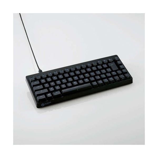 エレコム ゲーミングキーボード Vcustom VK300T キータイプ:茶軸(タクタイル) TKVK300TBK 1台 タクタイル エレコム ゲーミングキーボード Vcustom VK300T キータイプ 茶軸 TKVK300TBK 1台 キーボード