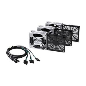 サンワサプライ 放熱ファン高速タイプt=38mm3個セット CPFANS383