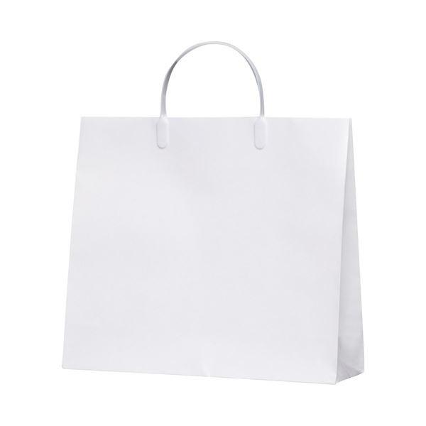 袋類 (まとめ)今村紙工 白コーティングバック10枚KWCB02(×30)