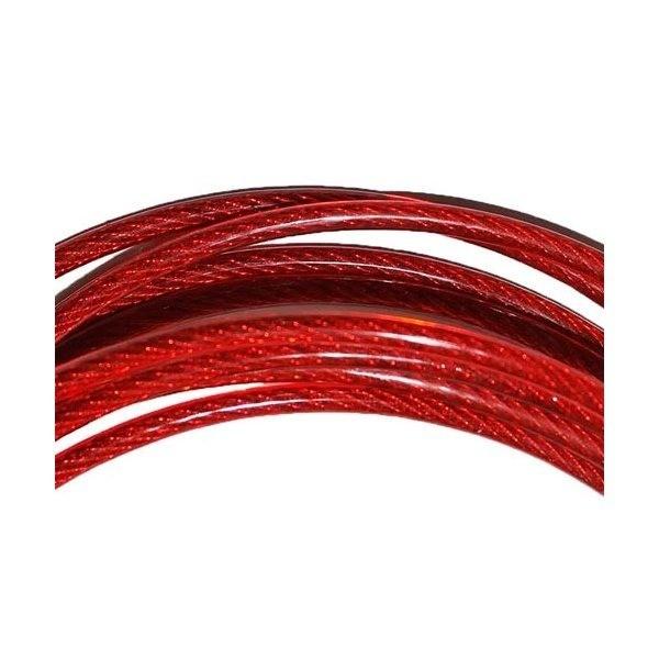 トレーニング用 縄跳び/なわとび (レッド 50本セット) ロープ3m グリップ18cm 『重さが跳びを加速させるスピードロープ』 50本セット トレーニング用 縄跳び/なわとび レッド ロープ3m グリップ18cm 『重さが跳びを加速させるスピードロープ』 スポーツ用品 商品名 サイズ