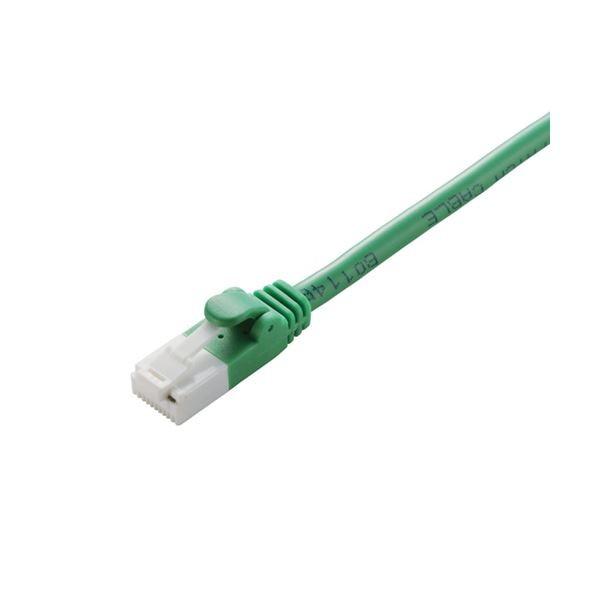 LANケーブル | (まとめ) エレコムCat5e対応ツメ折れ防止LANケーブル グリーン 3m LDCTT/GN3/RS 1本 (×30)