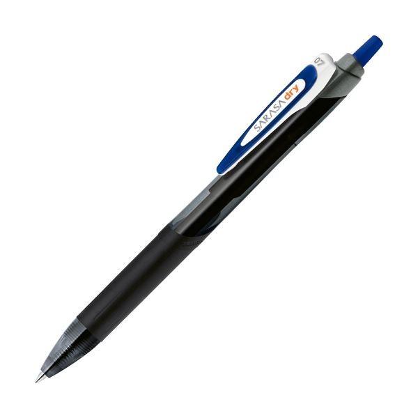 本物 ゼブラ (まとめ) ジェルボールペン (×50) 1本 JJB31BL 青 サラサドライ0.7mm 万年筆