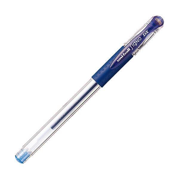 (まとめ) 三菱鉛筆 ゲルインクボールペン ユニボール シグノ 超極細 0.28mm ブルーブラック UM15128.64 1本 (×100)