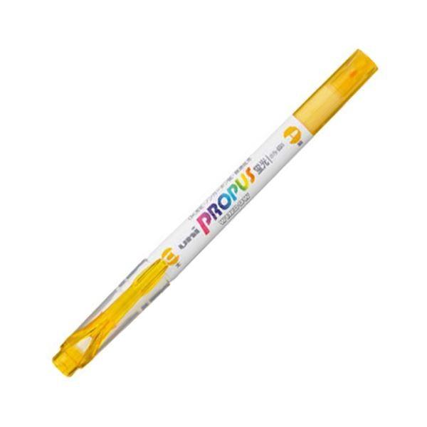 高級ブランド ヤマブキ ソフトカラー プロパス・ウインドウ 蛍光ペン 三菱鉛筆 (まとめ) PUS102T.3 (×100) 1本 万年筆