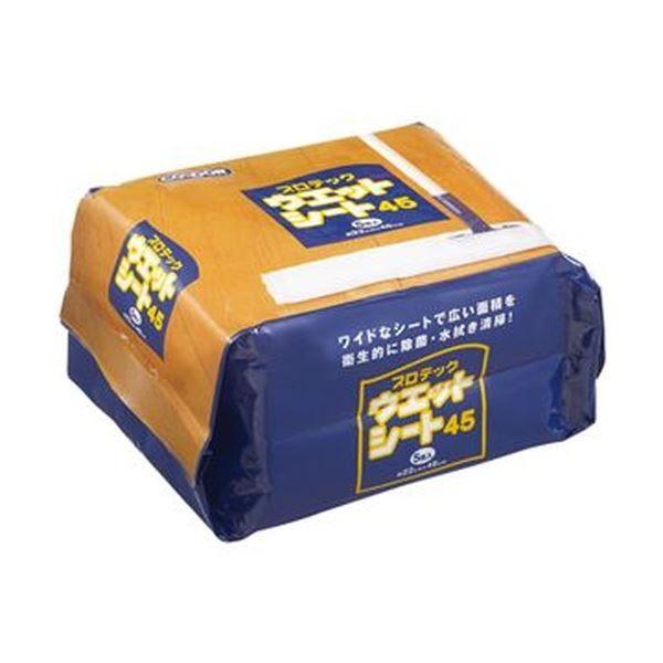 掃除用品 | (まとめ)山崎産業 プロテック ウエットシート45220×480mm MO646045XMB 1パック(5枚)(×20)