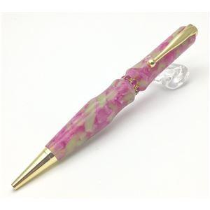 【通販激安】 日本製 スワロフスキー 『Acrylic』 オフィス用品 文具 芯：0.7mm クロスタイプ (ピンク) ボールペン/文房具 万年筆