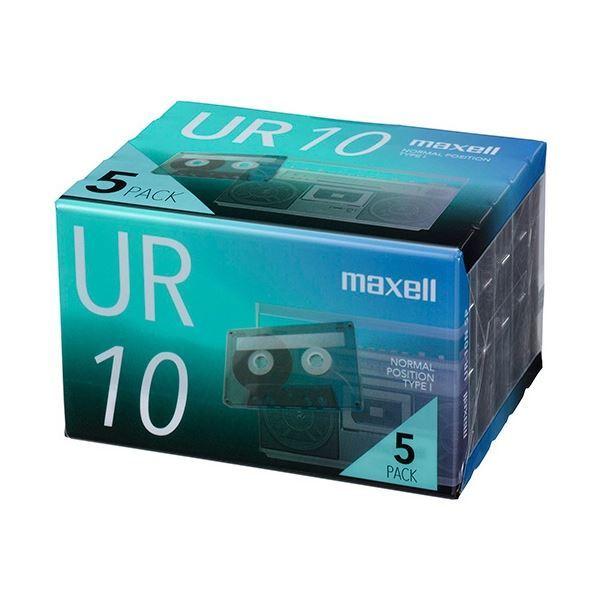 素敵でユニークな マクセル (まとめ) 音楽用カセットテープ「UR」 (×10) 1パック(5巻) UR10N5P 10分 その他録画用メディア