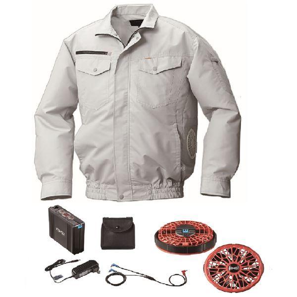 商品 作業着 KU92030 空調服 R 綿 ポリ混紡 横ファン FA01012R70 ファンカラー:レッド CB01021ロングケーブル BT01412 シルバー LL こすってアレンジ! 木材用装飾シート 13×250cm アイスグリーン SDE-01