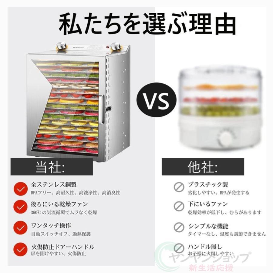 フードドライヤー 食品乾燥機 電気食品脱水機 ドライフルーツ