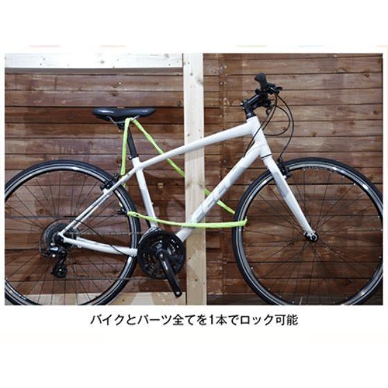 Kuhaku クウハク 檸檬 れもん ロングチェーンロック 180cm 自転車 チェーンロック 鍵 ダイヤル 030 アリスサイクル Yahoo 店 通販 Yahoo ショッピング