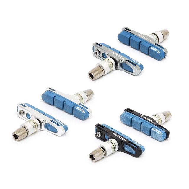 新品未使用❣️自転車用 ブレーキシュー 青 2個セット RIDEA リデア BSFW20 V-Brake Shoes ブレーキシュー 自転車 ゆう