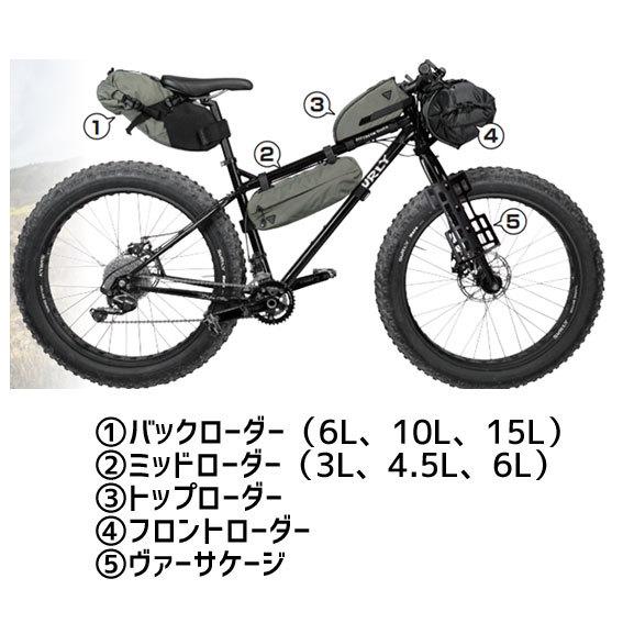 TOPEAK（トピーク） ミッドローダー 6L 【新ストラップデザイン 