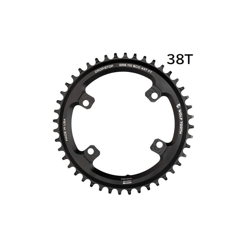Wolf Tooth ウルフトゥース 110 BCD 4 Bolt Chainring for Shimano GRX