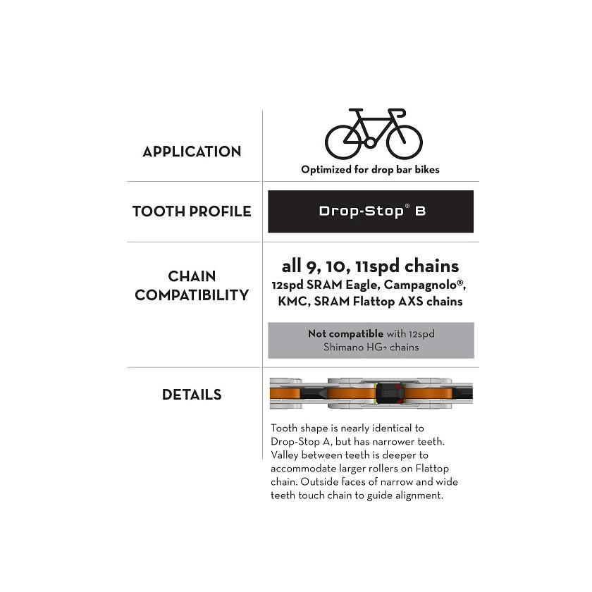 Wolf Tooth ウルフトゥース 110 BCD 4 Bolt Chainring for Wolf Tooth ウルフトゥース 110 BCD 4 Bolt Chainring for
