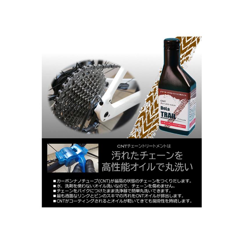 RideOasis CNT チェーントリートメント「DeLa TRAIL」スタートアップ