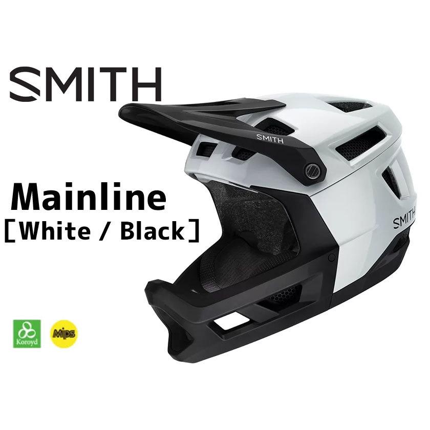 SMITH スミス Mainline メインライン White / Matte Black ホワイト/マットブラック 自転車 ヘルメット 送料無料 一部地域は除く｜aris-c｜02