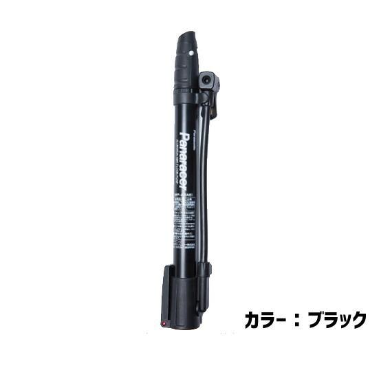 パナレーサー ミニフロア ポンプ BFP-AMAS1 シルバー 米式/英式/仏式バルブ対応 [フットステップ装備]  空気入れ 自転車 送料無料 一部地域は除く｜aris-c｜02