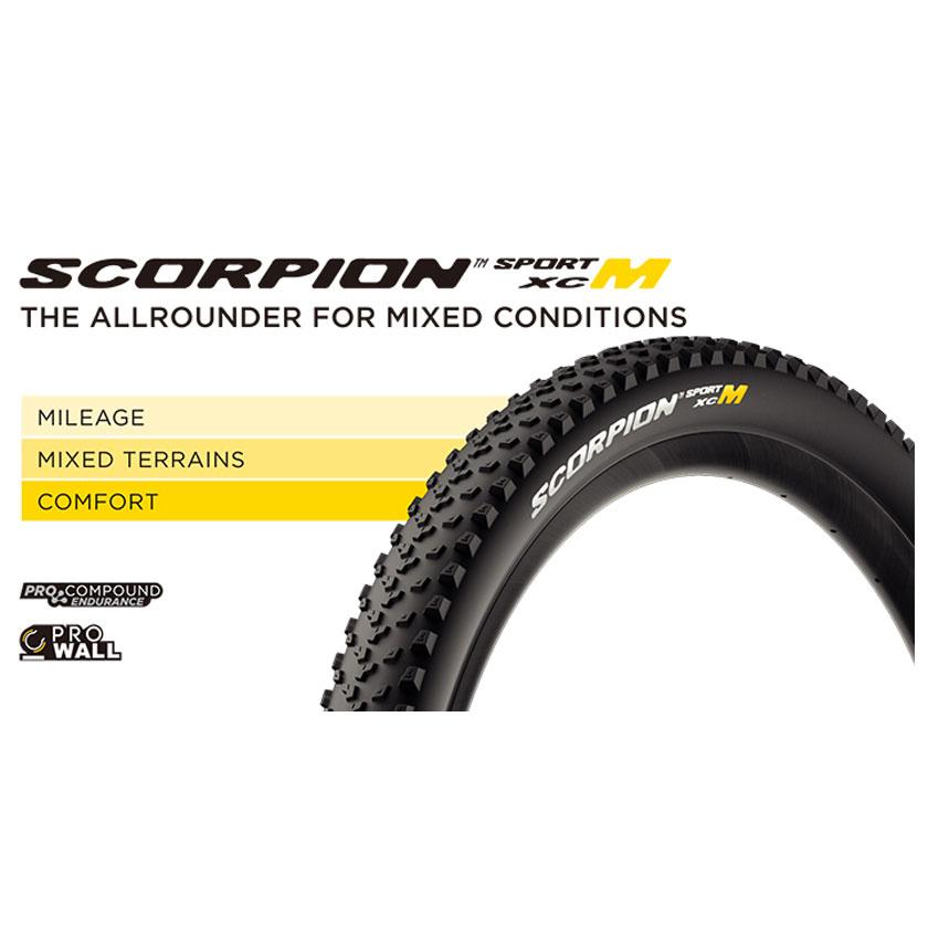 ピレリ　SCORPION タイヤ M プロウォール　29×2.2 2本 21インチ 車・バイク・自転車 ピレリ SCORPION タイヤ M プロ