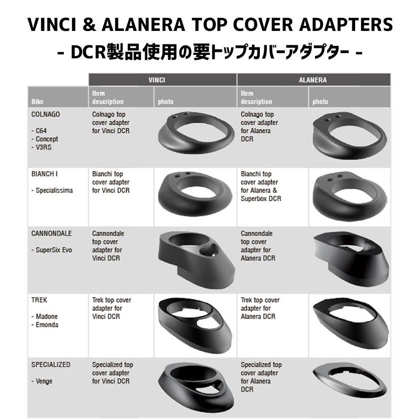 DEDA ELEMENTI トップカバーアダプター TOP COVER ADAPTER for ALANERA