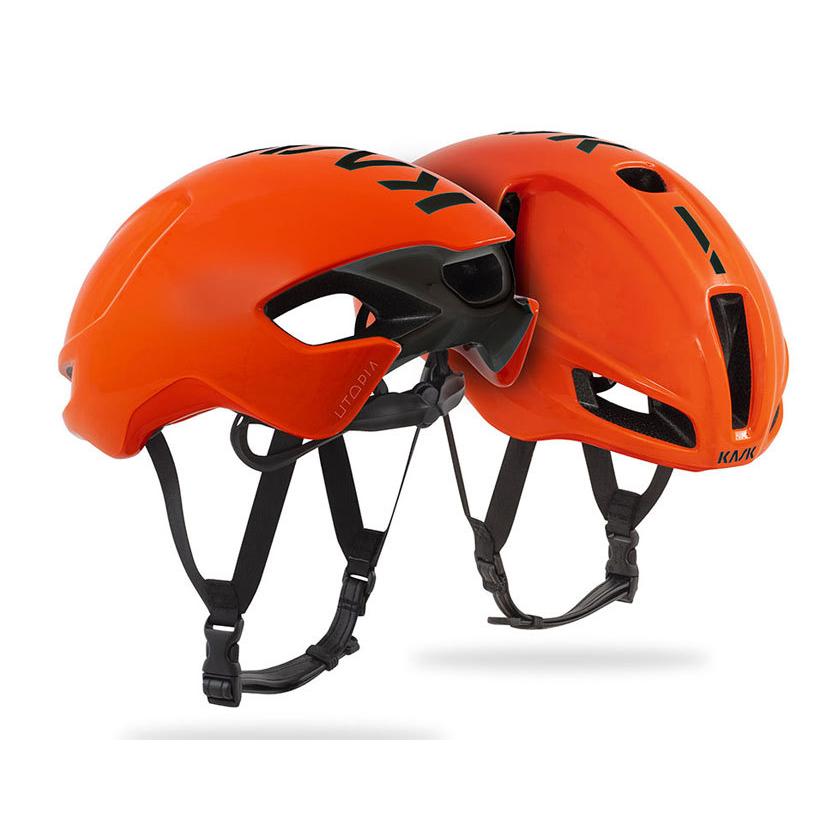 KASK カスク ヘルメット UTOPIA ORG FLUO/BLK ユートピア オレンジ 