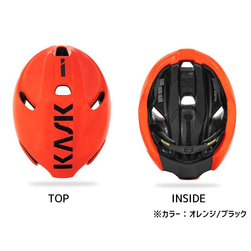 KASK カスク ヘルメット UTOPIA ORG FLUO/BLK ユートピア オレンジ 